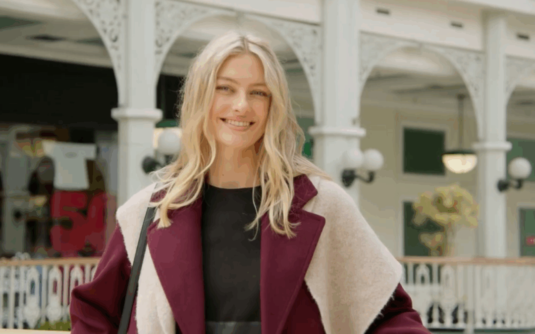 Fashion segment for the ‘Today Show’ filmed in Stephens Green Shopping Centre.
